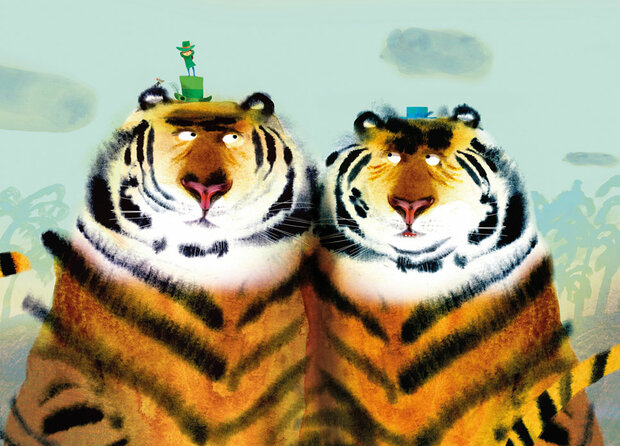 KEK Amsterdam Two tigers WS.096