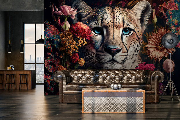 Leopard Wall Mural 14666