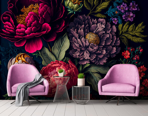 Flowers Wall Mural 14672