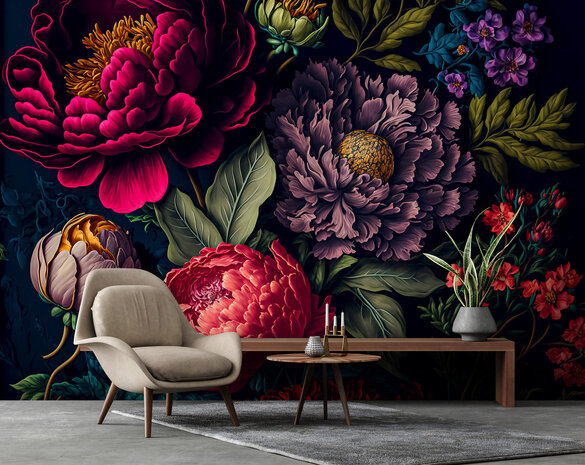 Flowers Wall Mural 14672