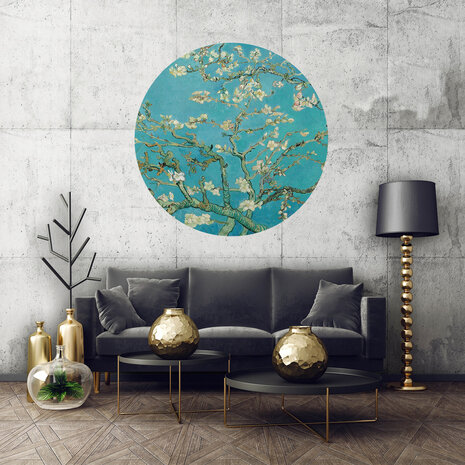 Van Gogh Amandelblossom Circle Mural VG1VEZ