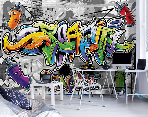 Graffiti Photo Wallpaper Mural 2295P8