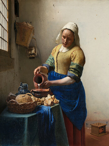 Rijksmuseum The Milkmaid Johannes Vermeer RM39 (FREE Glue Included!)