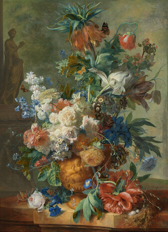 Rijksmuseum Flowers Jan van Huysum RM4 (FREE Glue Included!)