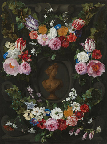 Rijksmuseum Flowers Jan Philip van Thielen RM6 (FREE Glue Included!)