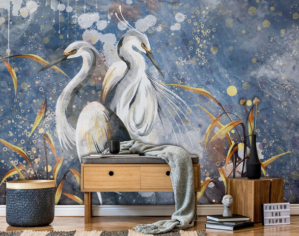 Reigers Fotobehang 14977