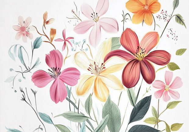 Bloemen Fotobehang 15561
