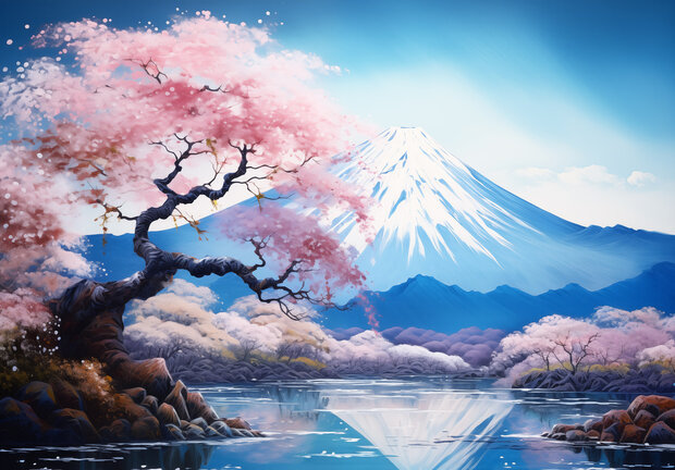 Mount Fuji Fotobehang 15546
