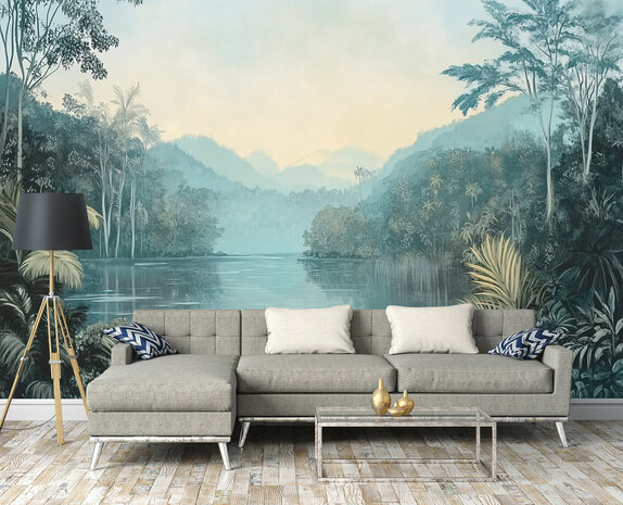 Jungle Meer Fotobehang 15543