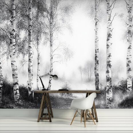 Berkenbos Fotobehang 15513