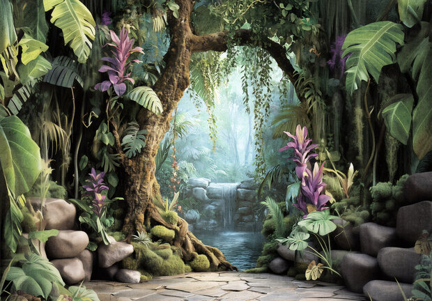 Jungle Pad Fotobehang 15379