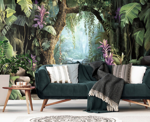 Jungle Pad Fotobehang 15379