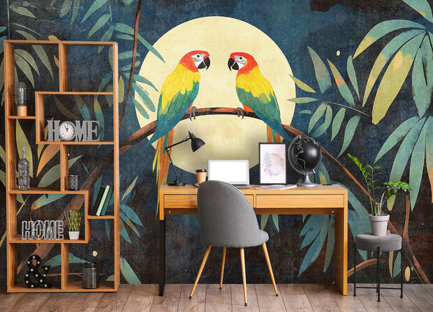 Papegaaien Fotobehang 15378
