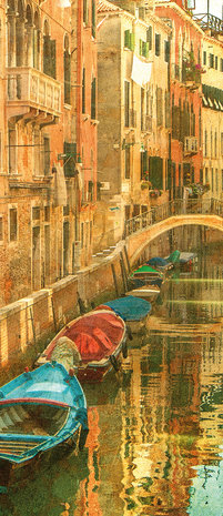 Venice Sea Italy Door Mural Photo Wallpaper 156VET