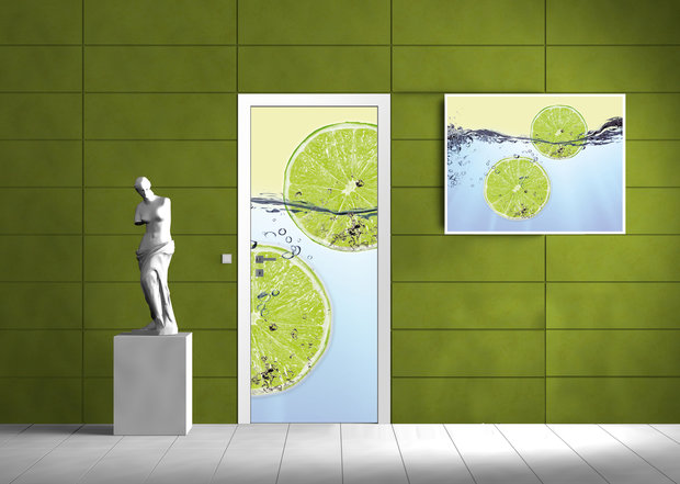 Limes Door Mural Photo Wallpaper 109VET