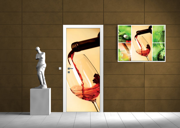 Wine Door Mural Photo Wallpaper 104VET