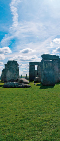 Stonehenge Landscape Rural Door Mural Photo Wallpaper 119VET