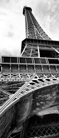 Eiffel Tower Deurposter Fotobehang 221VET