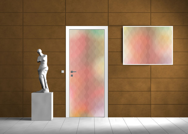 Abstract Art Door Mural Photo Wallpaper 1415VET