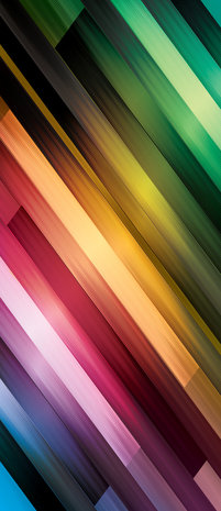 Rainbow Stripes Door Mural Photo Wallpaper 1435VET