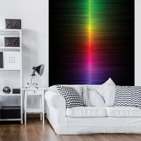 Rainbow Graph Photo Wall Mural 10441VEA