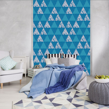 Triangles Mosaic Photo Wall Mural 10742VEA