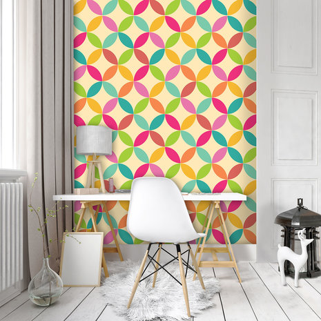 Colourful Pattern Photo Wall Mural 10693VEA