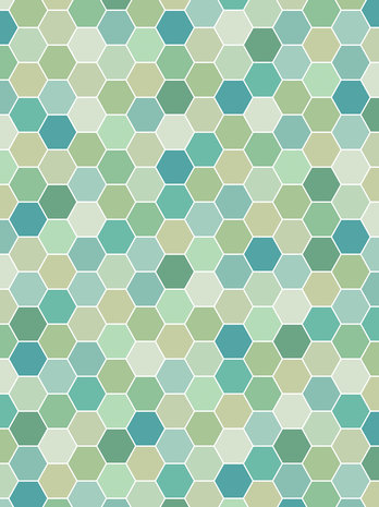 Celadon Mosaic Photo Wall Mural 10696VEA