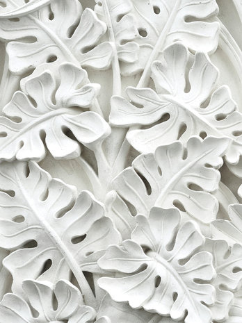 Alabaster Flowers Relief Photo Wall Mural 10052VEA