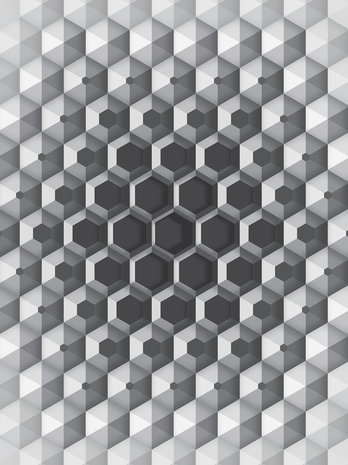 3D Hexagons Photo Wall Mural 10760VEA