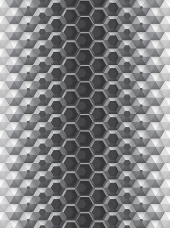 3D Hexagons Photo Wall Mural 10762VEA