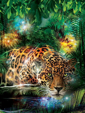 Jaguar in the Jungle Photo Wall Mural 10212VEA
