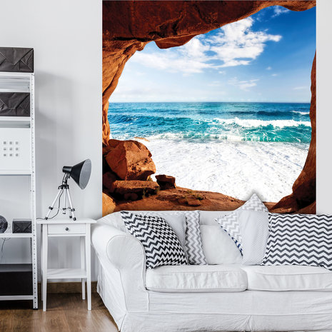 Canyon - Sea Photo Wall Mural 10256VEA