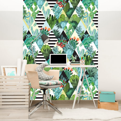 Cactus Photo Wall Mural 11091VEA