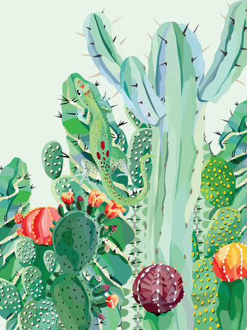 Cactus Photo Wall Mural 11140VEA