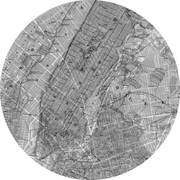 Komar Dots Map   D1-056