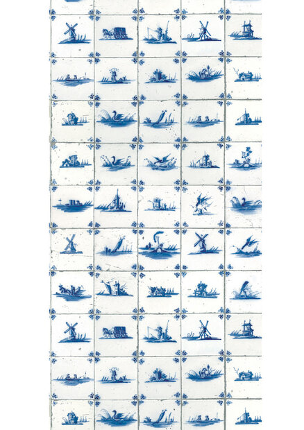 KEK Amsterdam Royal Blue Tiles WP.372