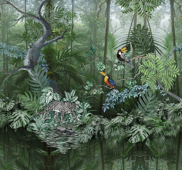 BehangExpresse Checking Out Nature TD4104 (FREE Glue Included!)