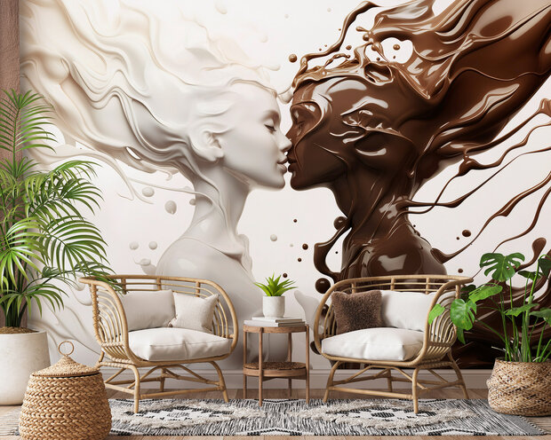 Chocolate Kisses Fotobehang 15548