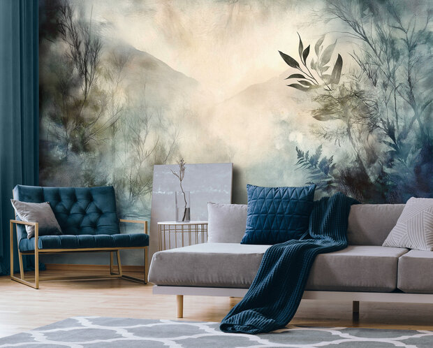 Mistige Vallei Fotobehang 15397