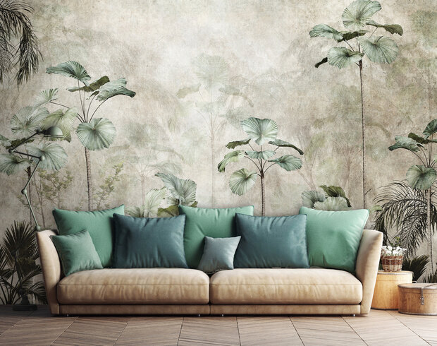 Botanisch Jungle Fotobehang 15096