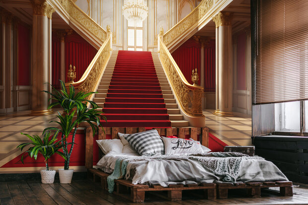 Paleis Trap Fotobehang 15147