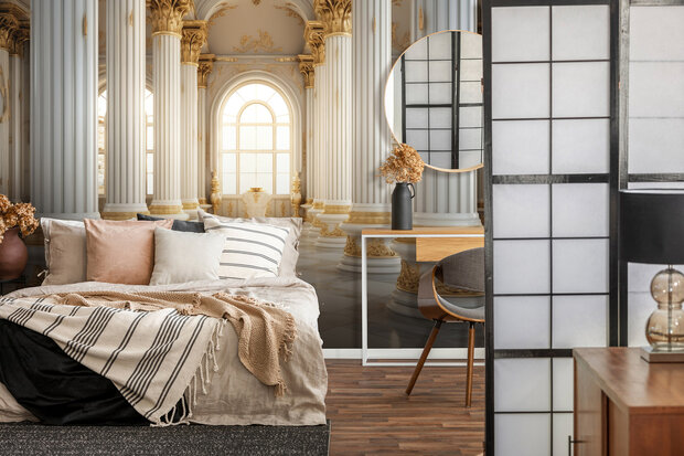 Paleiszaal Grote Zuilen Fotobehang 15146