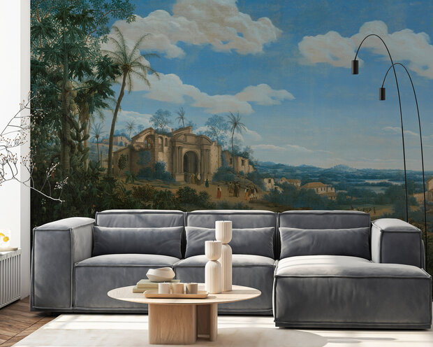 Rijksmuseum Frans Jansz, Gezicht op Olinda, Brazili&euml; 1622