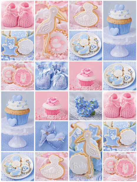 Colourful Cupcakes Photo Wall Mural 10443VEA