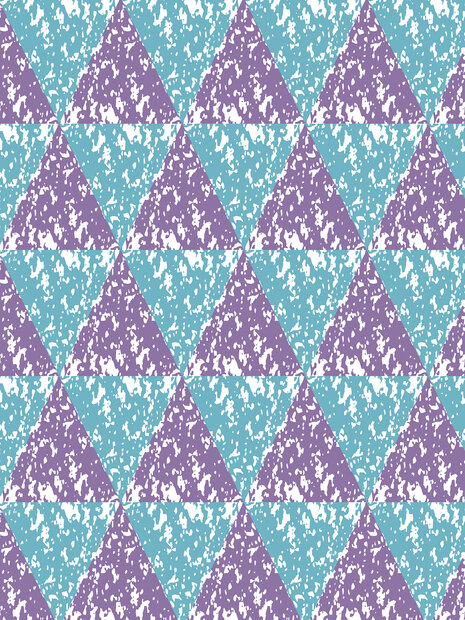 Triangles Mosaic Photo Wall Mural 10744VEA