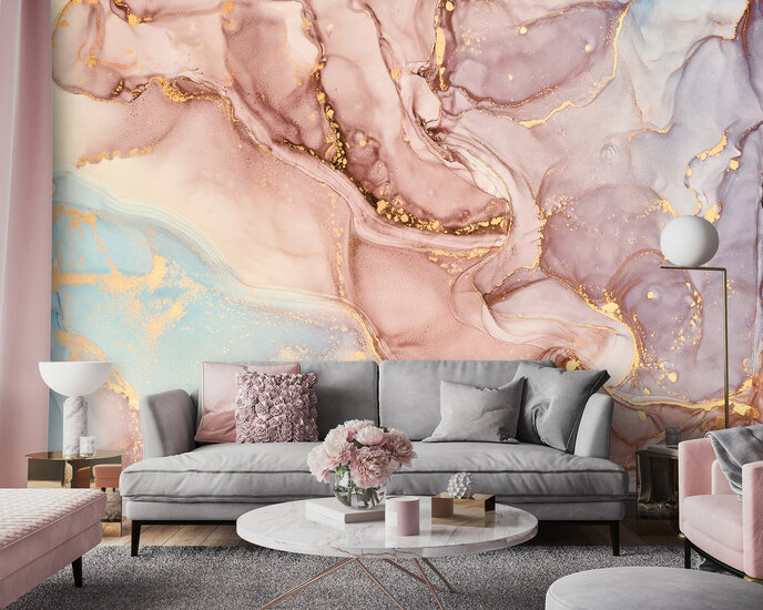 Marmer Pastel Imitatie Wall Mural 14103