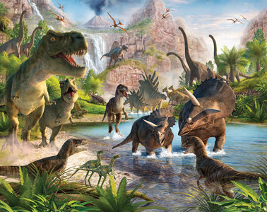 Foto dinosaurus asli